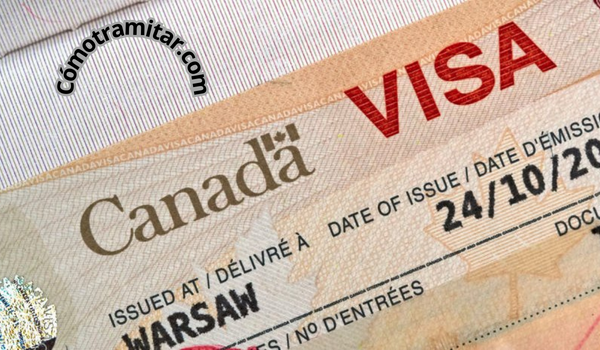 Como tramitar visa Canadiense