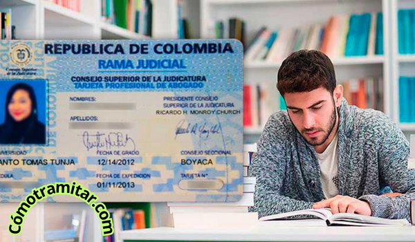Como tramitar tarjeta profesional de abogado Colombia