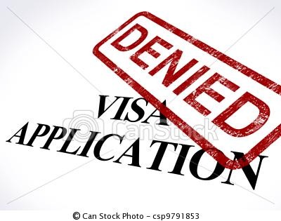 Por que se rechaza una Visa