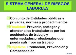 Sistema General De Riesgos Laborales