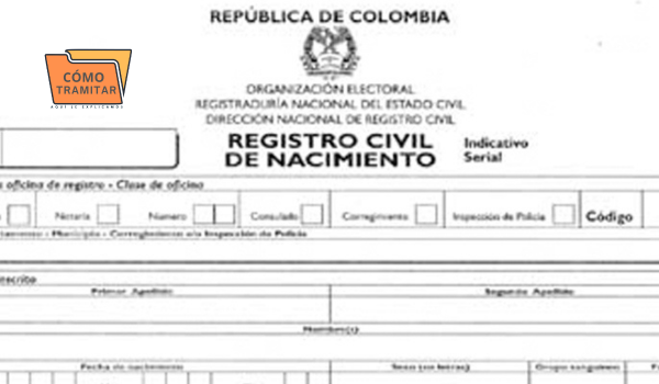 Registro Civil de Nacimiento